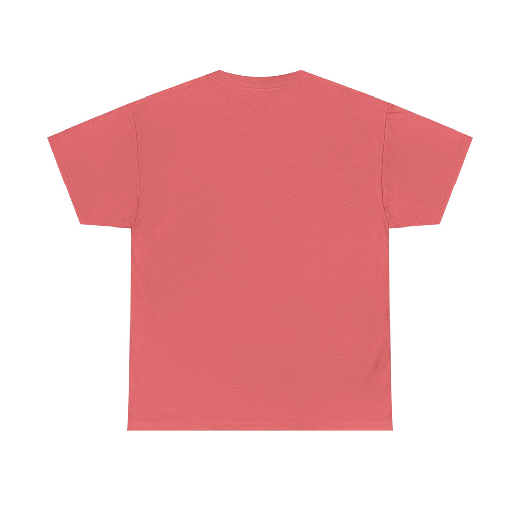 Heritage Heavy Cotton Tee, personalized heavy cotton t-shirt with a custom photo and name, Light Blue, front view