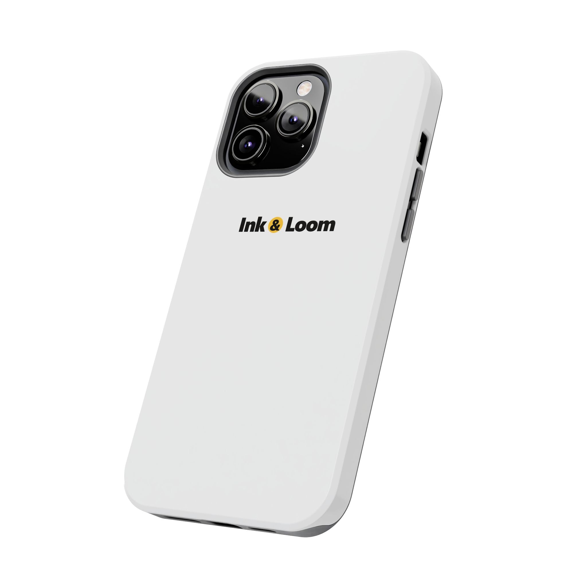 Tough Photo Phone Case, personalized tough phone case with a custom photo and name, front view