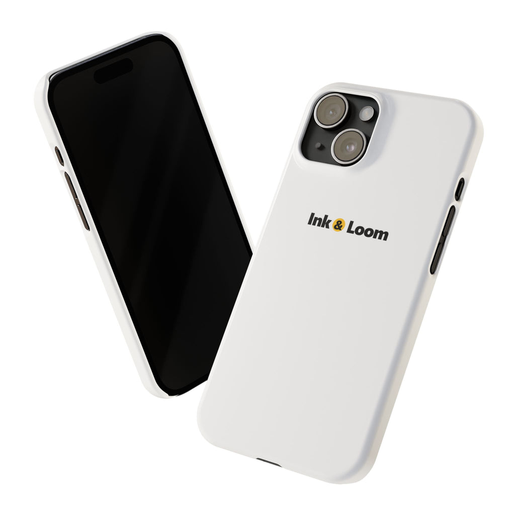Slim Photo Phone Case, personalized slim phone case with a custom photo and name, front view