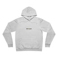 Cloud Sponge Fleece Hoodie, personalized sponge fleece hoodie with a custom photo and name, White, front view