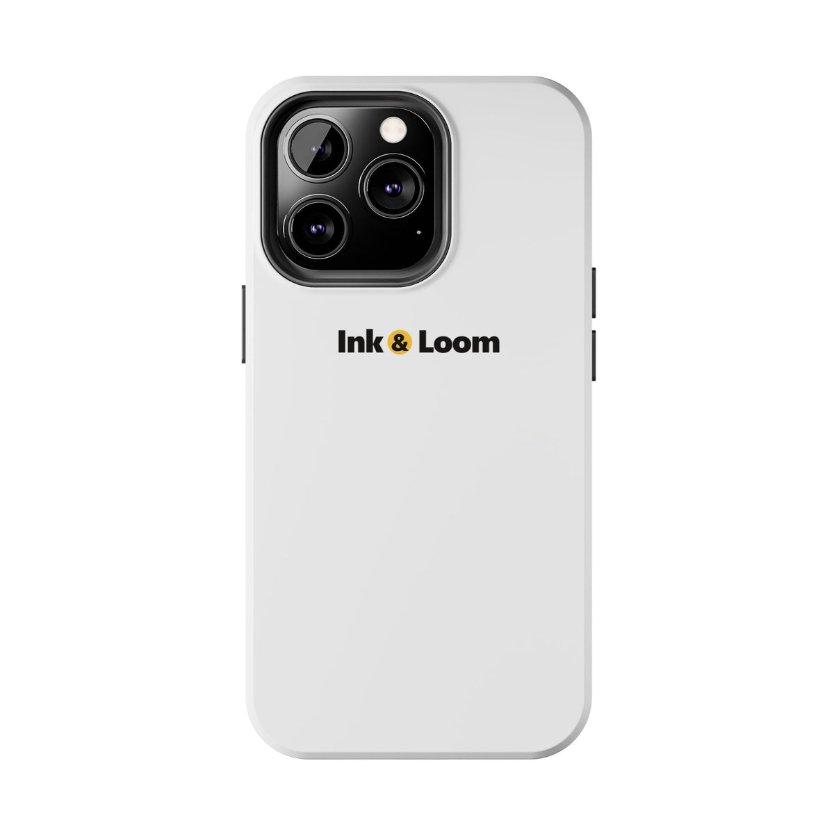 Tough Photo Phone Case, personalized tough phone case with a custom photo and name, front view