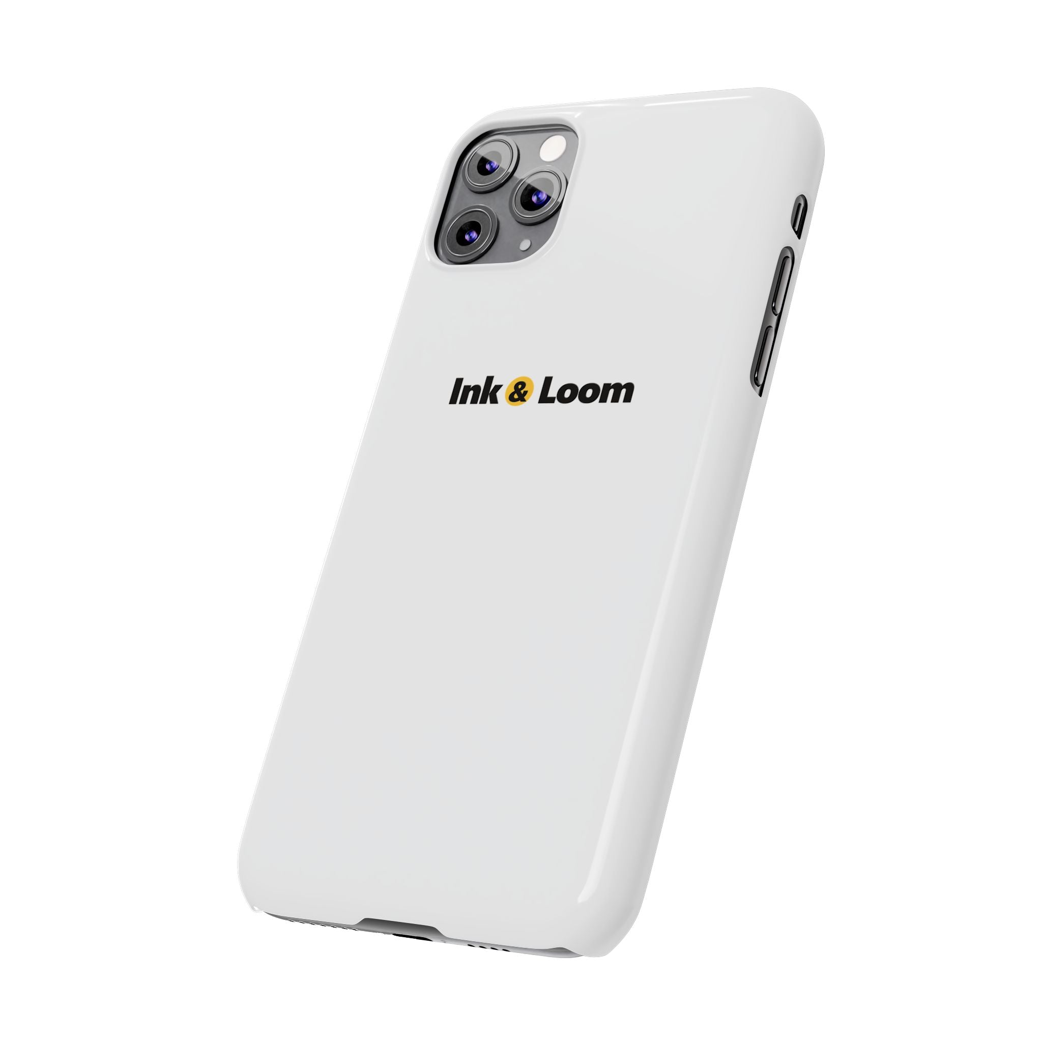 Slim Photo Phone Case, personalized slim phone case with a custom photo and name, front view