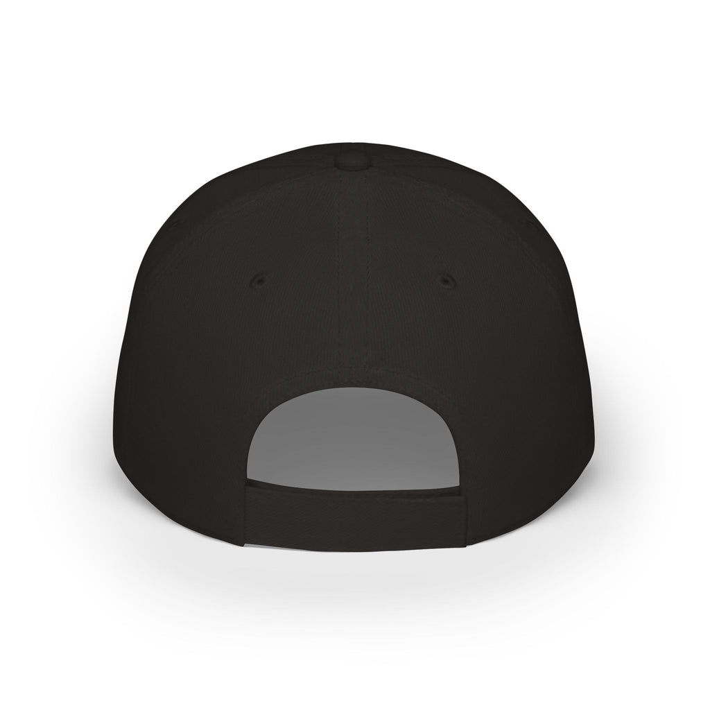 Classic Low Profile Cap, Dark Colors, personalized dad hat with a custom photo and name, Dark Green, front view