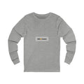 Long Haul Long Sleeve Tee, personalized long sleeve t-shirt with a custom photo and name, Athletic Heather, front view
