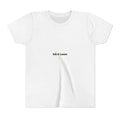 Little Legend Youth Tee, personalized kids t-shirt with a custom photo and name, White, front view