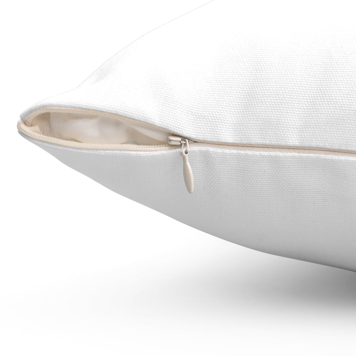 Memory Lane Square Pillow, personalized photo pillow with a custom photo and name, front view