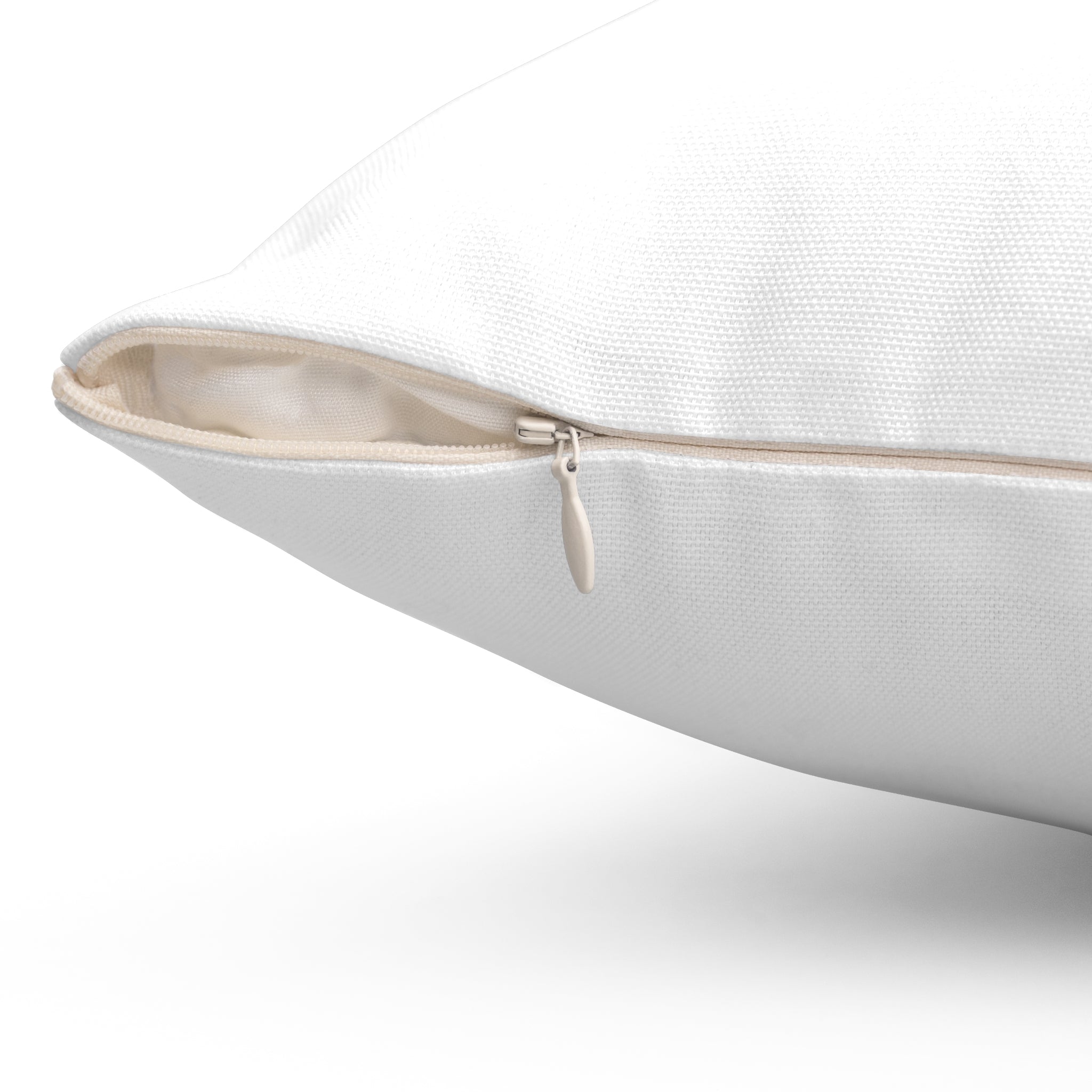 Memory Lane Square Pillow, personalized photo pillow with a custom photo and name, front view