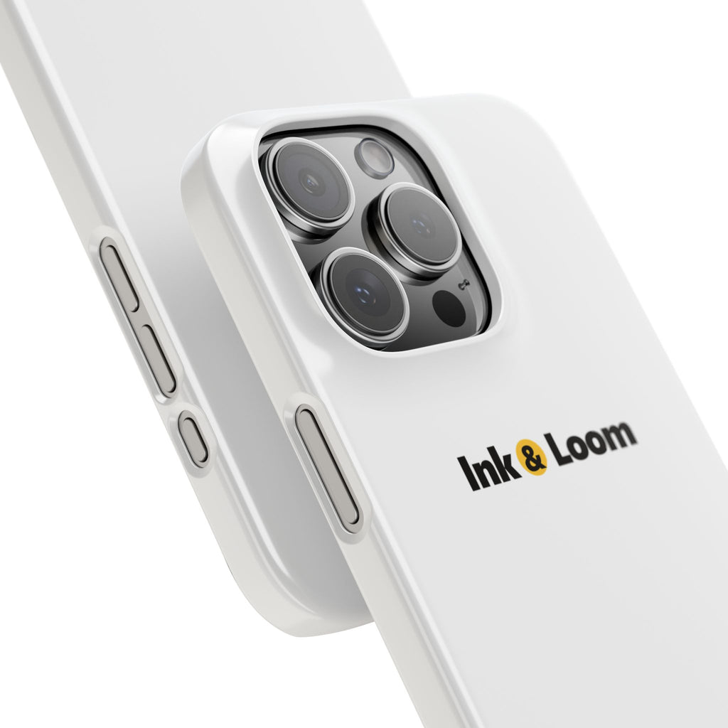 Slim Photo Phone Case, personalized slim phone case with a custom photo and name, front view