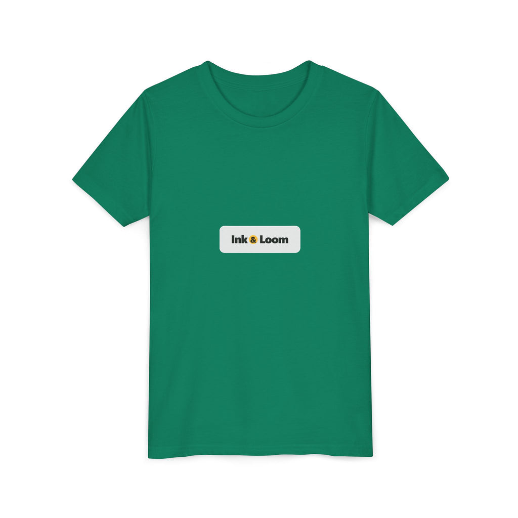 Little Legend Youth Tee, Dark Colors, personalized kids t-shirt with a custom photo and name, Navy, front view