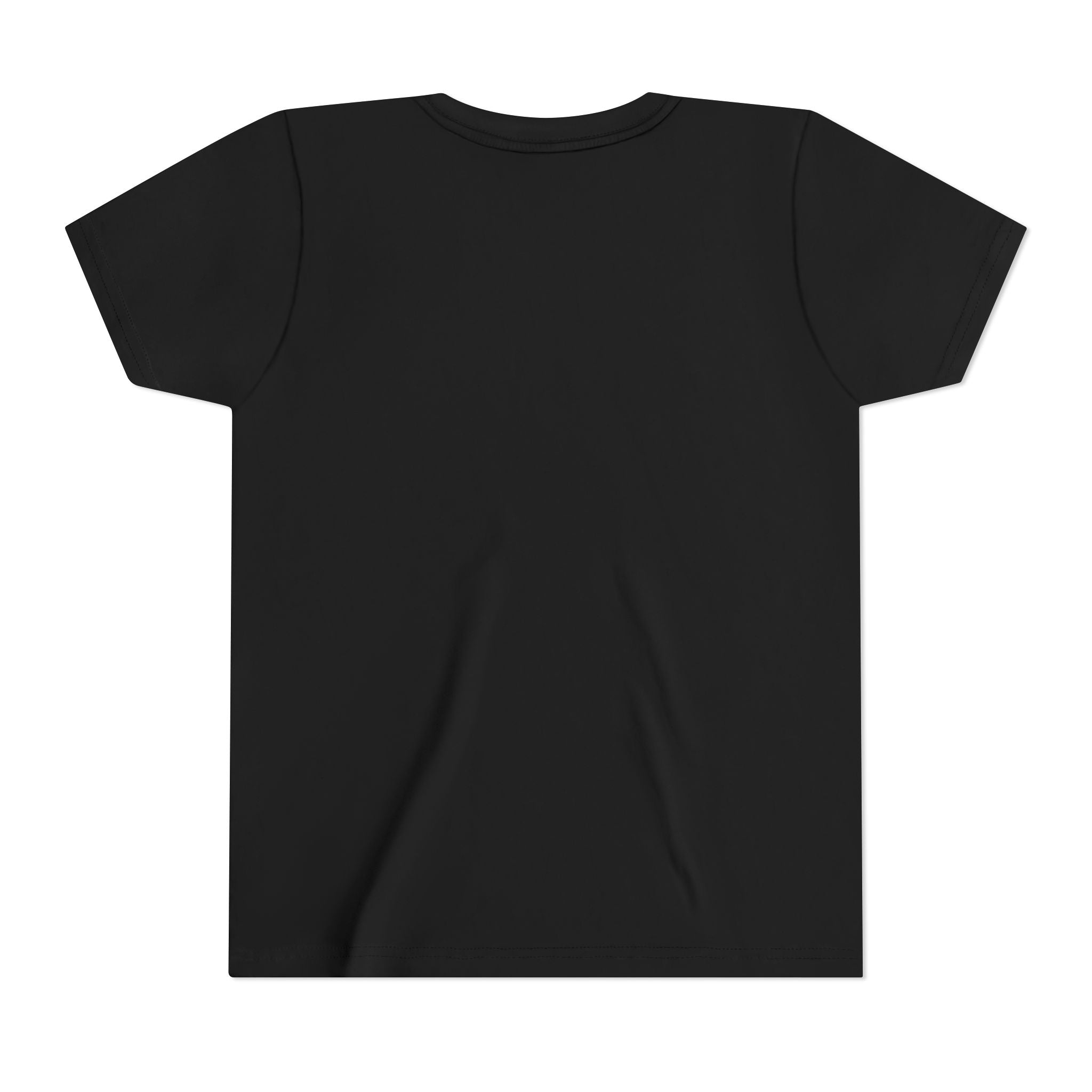 Little Legend Youth Tee, Dark Colors, personalized kids t-shirt with a custom photo and name, Kelly, front view