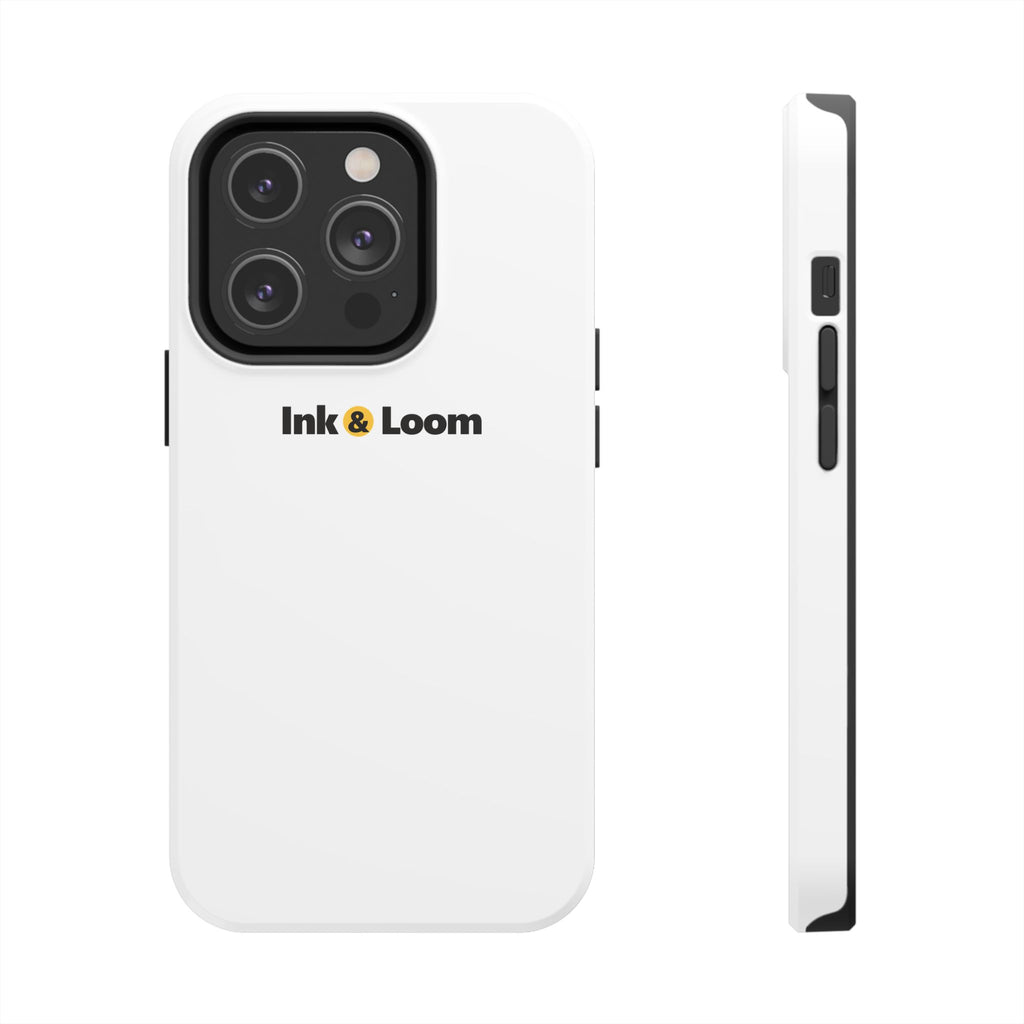 Tough Photo Phone Case, personalized tough phone case with a custom photo and name, front view