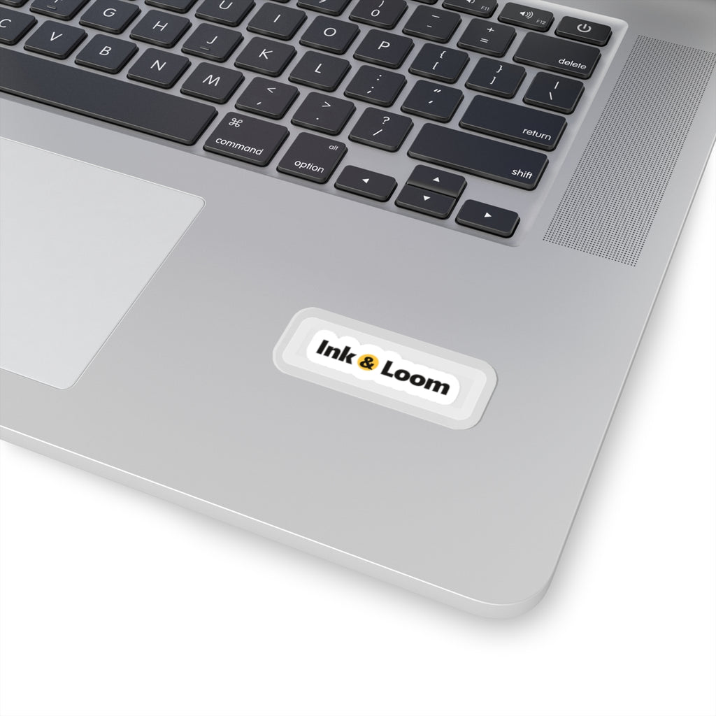 Little Photo Sticker, personalized photo sticker with a custom photo and name, front view