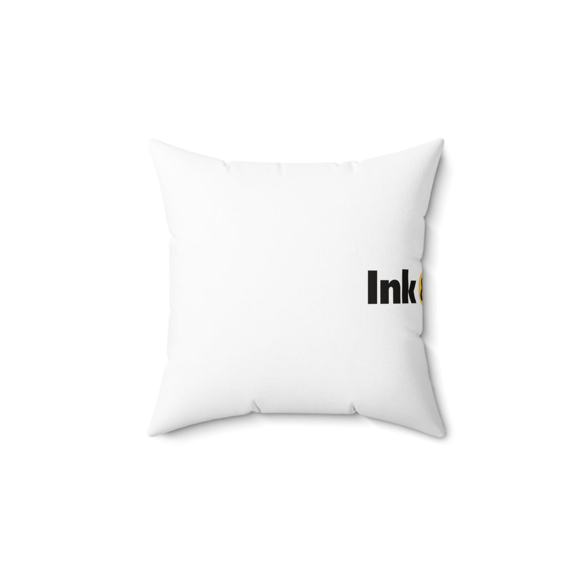 Memory Lane Square Pillow, personalized photo pillow with a custom photo and name, front view
