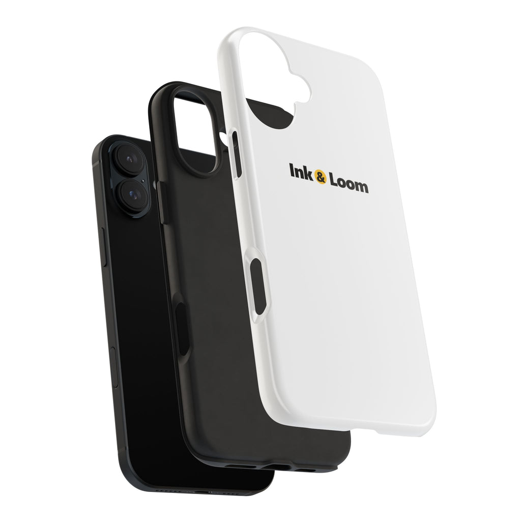Tough Photo Phone Case, personalized tough phone case with a custom photo and name, front view