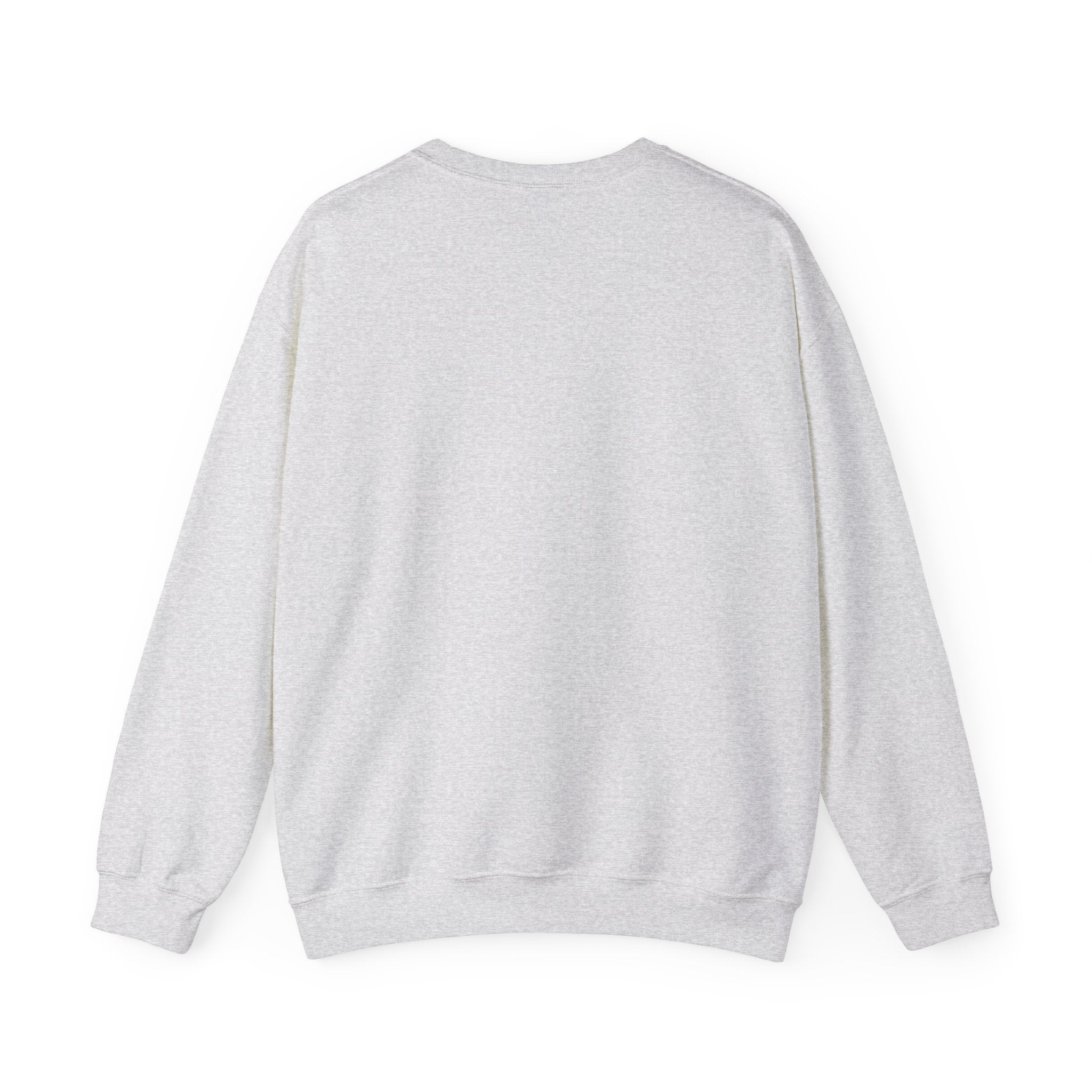 Cozy Crewneck Sweatshirt, personalized crewneck sweatshirt with a custom photo and name, Light Blue, front view
