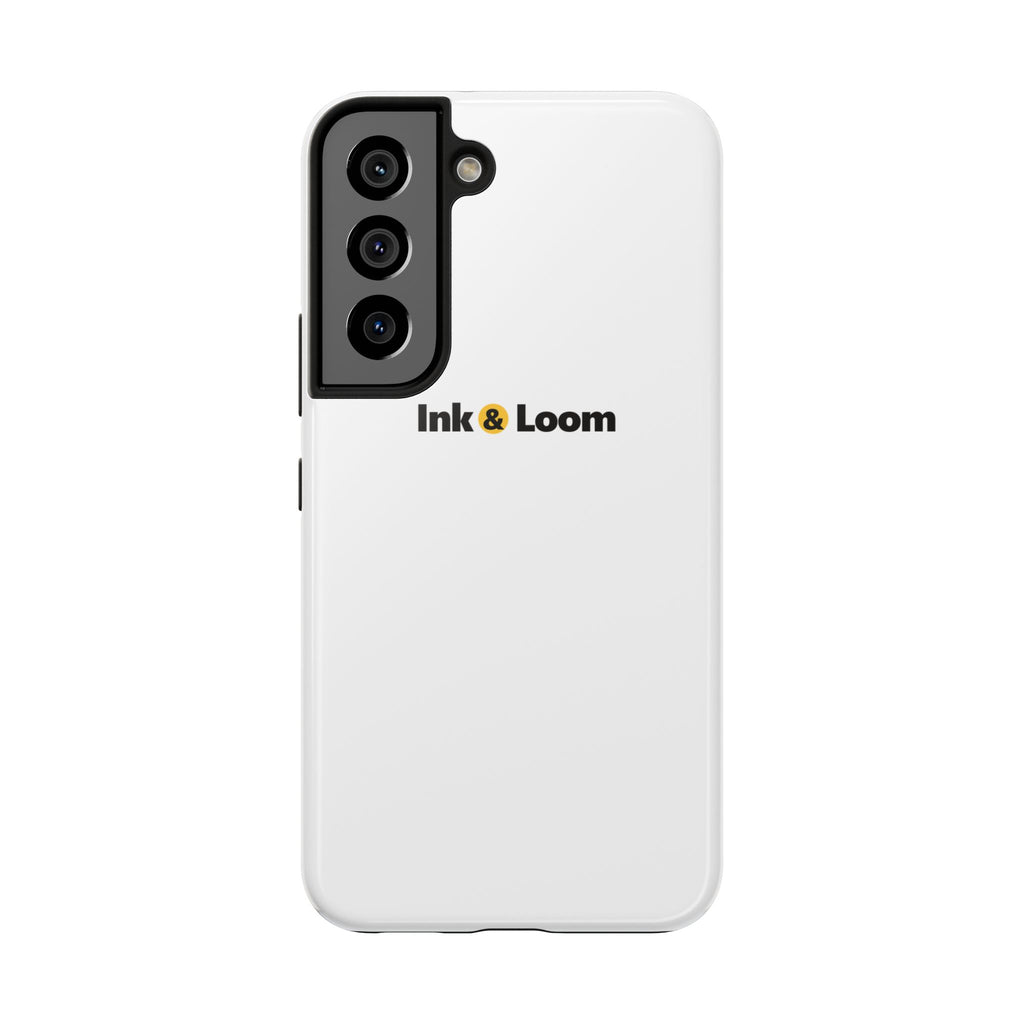 Tough Photo Phone Case, personalized tough phone case with a custom photo and name, front view