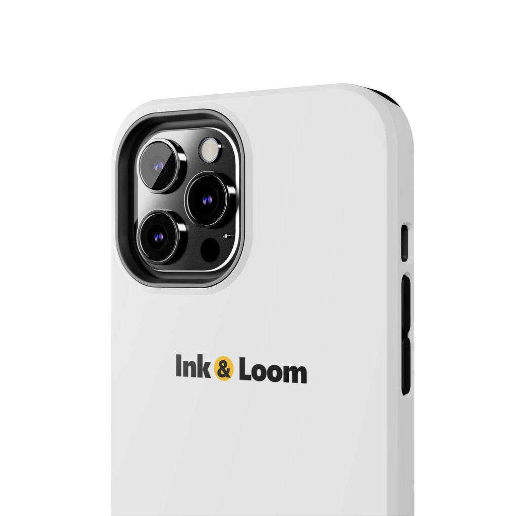 Tough Photo Phone Case, personalized tough phone case with a custom photo and name, front view