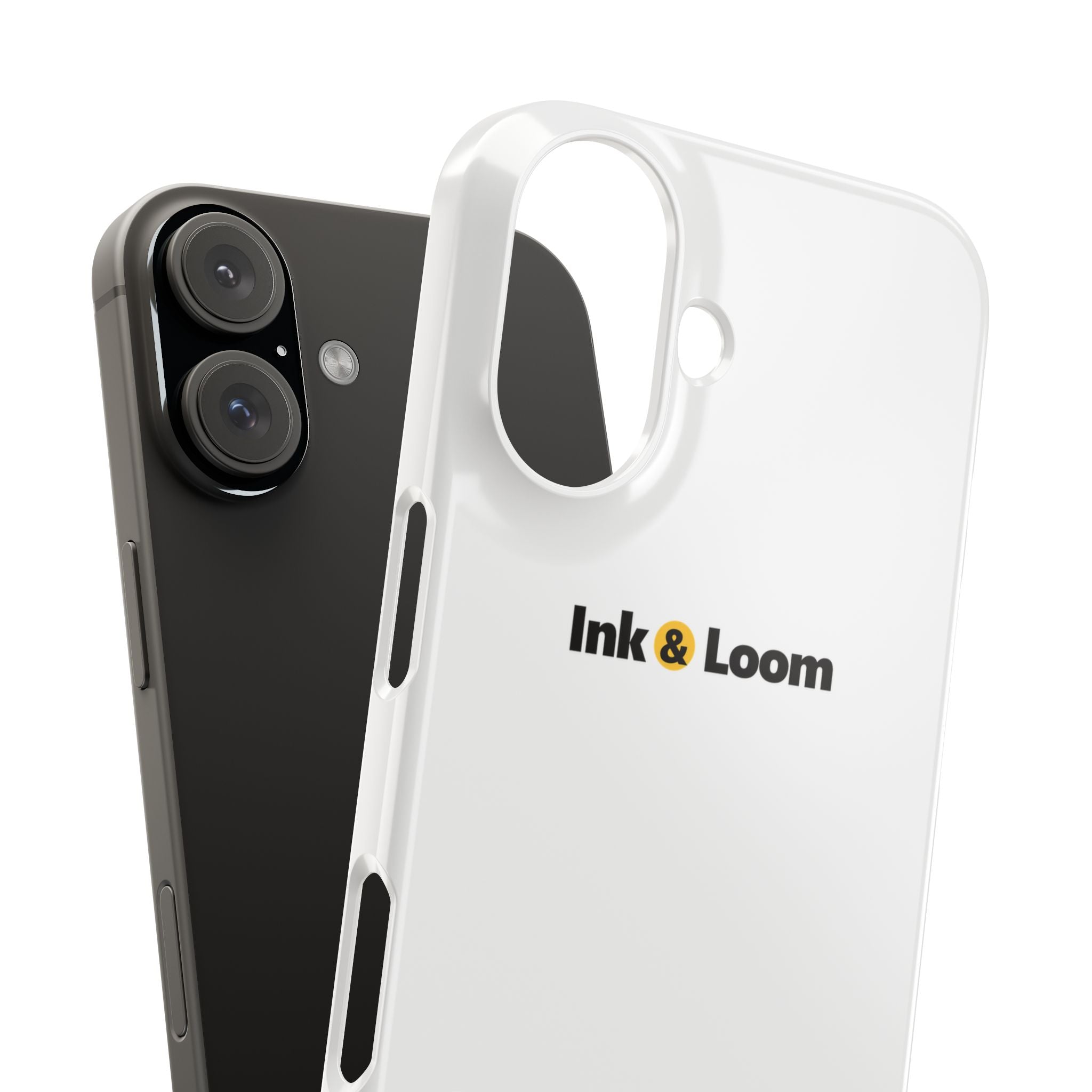 Slim Photo Phone Case, personalized slim phone case with a custom photo and name, front view