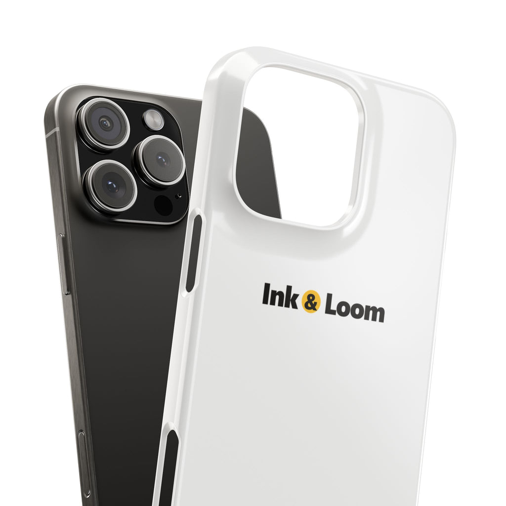 Slim Photo Phone Case, personalized slim phone case with a custom photo and name, front view
