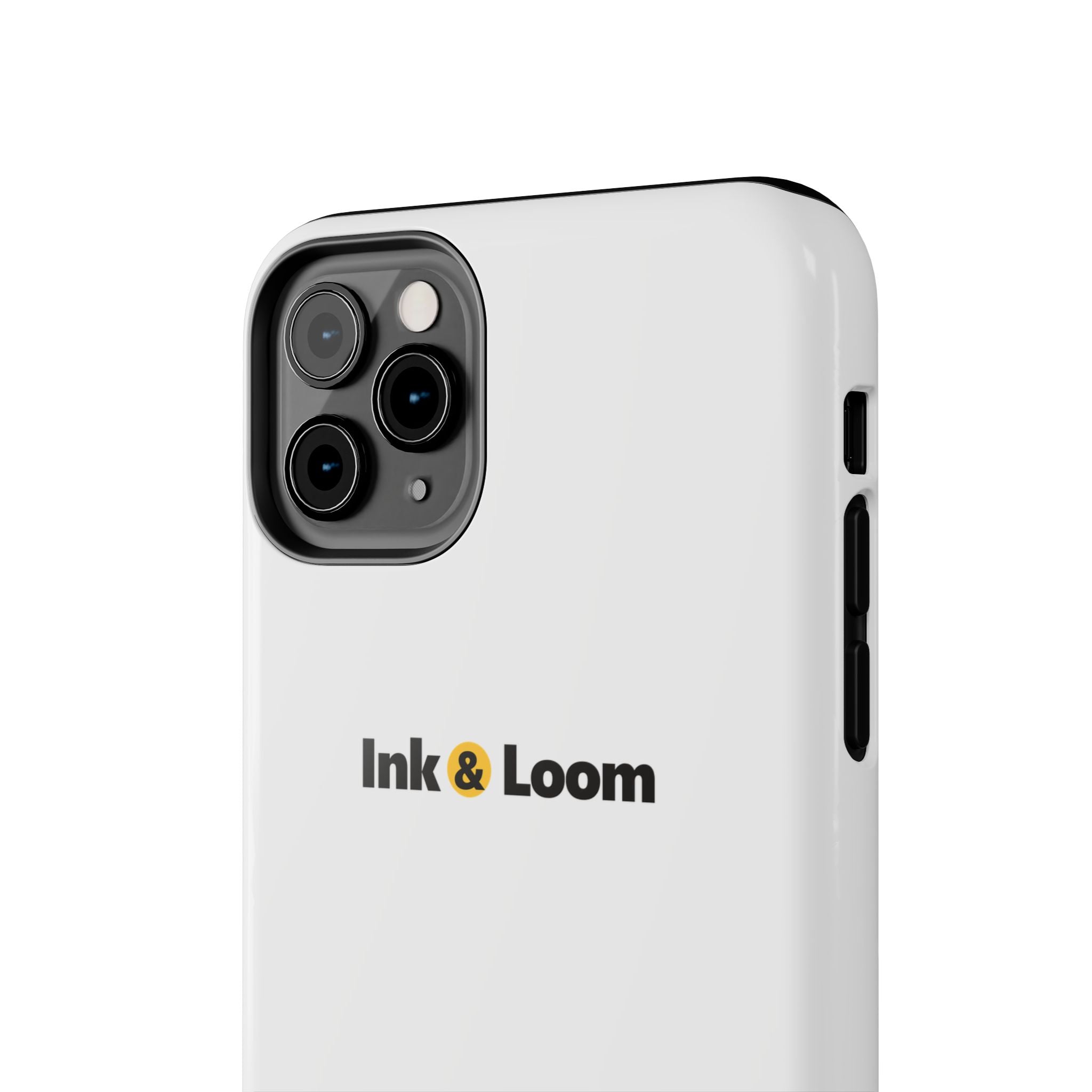 Tough Photo Phone Case, personalized tough phone case with a custom photo and name, front view