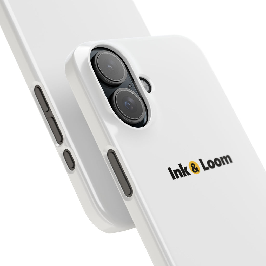 Slim Photo Phone Case, personalized slim phone case with a custom photo and name, front view