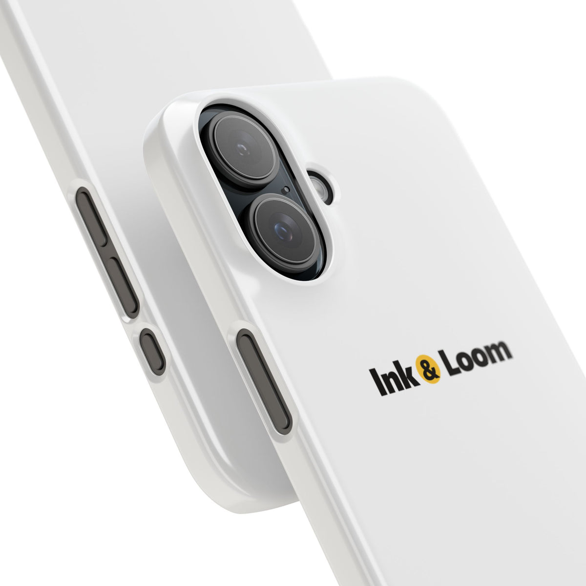 Slim Photo Phone Case, personalized slim phone case with a custom photo and name, front view
