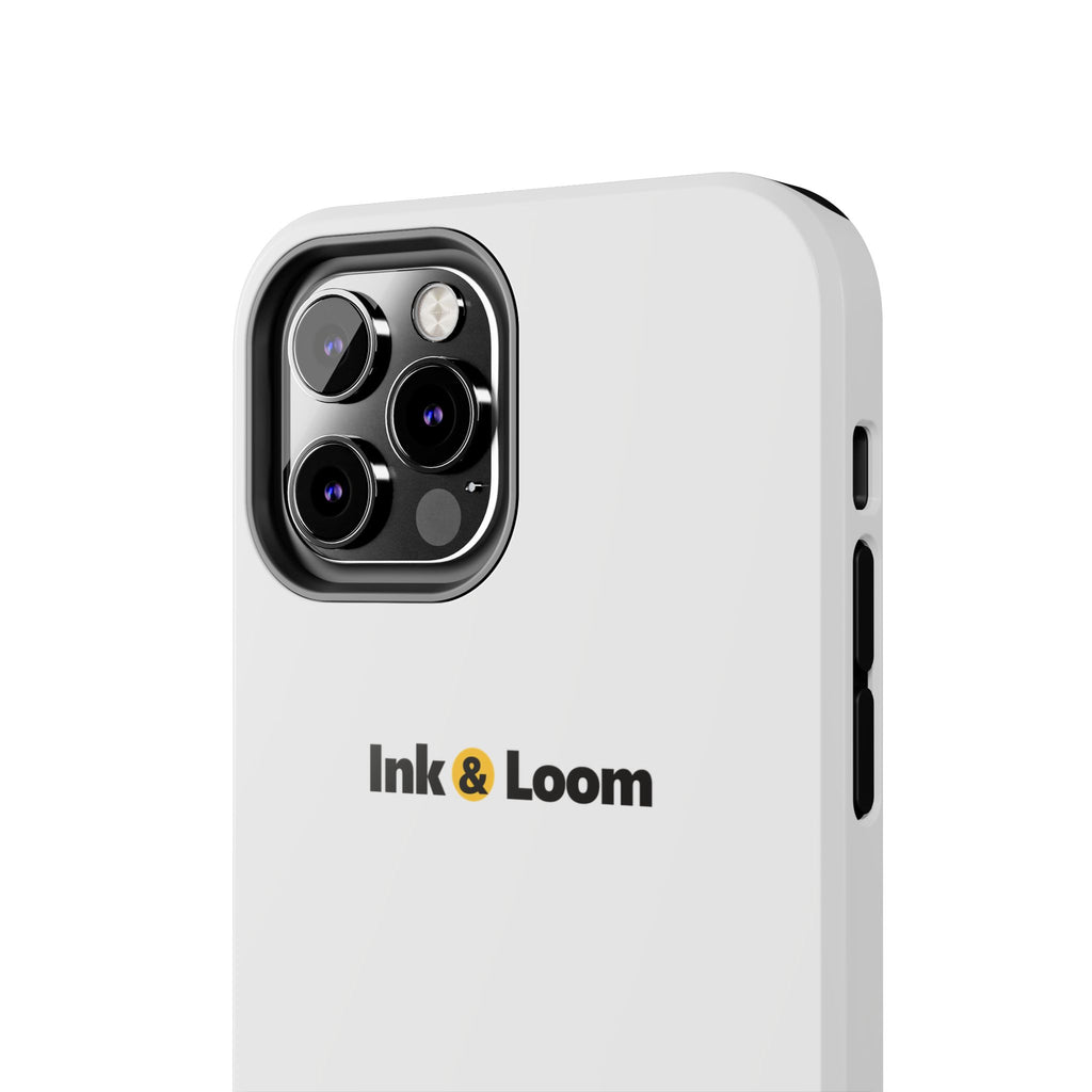 Tough Photo Phone Case, personalized tough phone case with a custom photo and name, front view