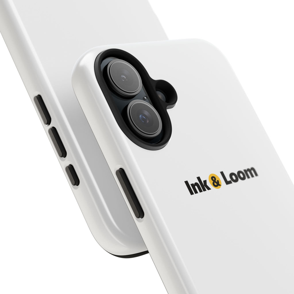 Tough Photo Phone Case, personalized tough phone case with a custom photo and name, front view