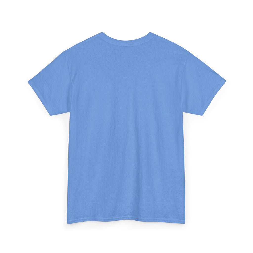 Heritage Heavy Cotton Tee, personalized heavy cotton t-shirt with a custom photo and name, Heliconia, front view