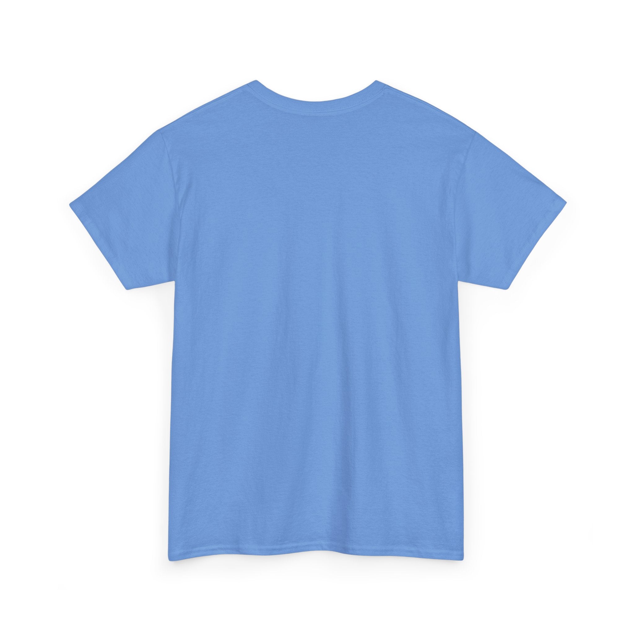 Heritage Heavy Cotton Tee, personalized heavy cotton t-shirt with a custom photo and name, Heliconia, front view