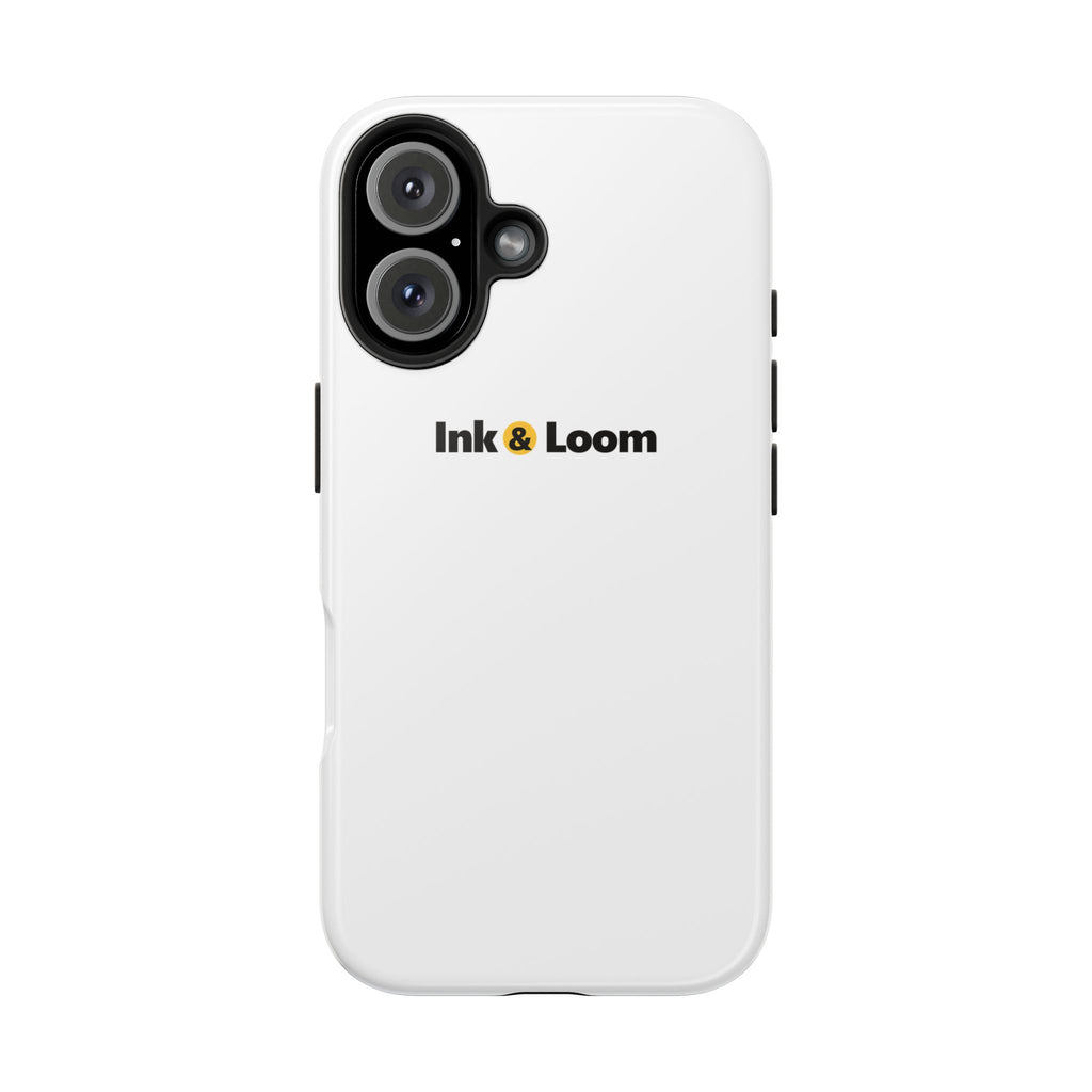 Tough Photo Phone Case, personalized tough phone case with a custom photo and name, front view
