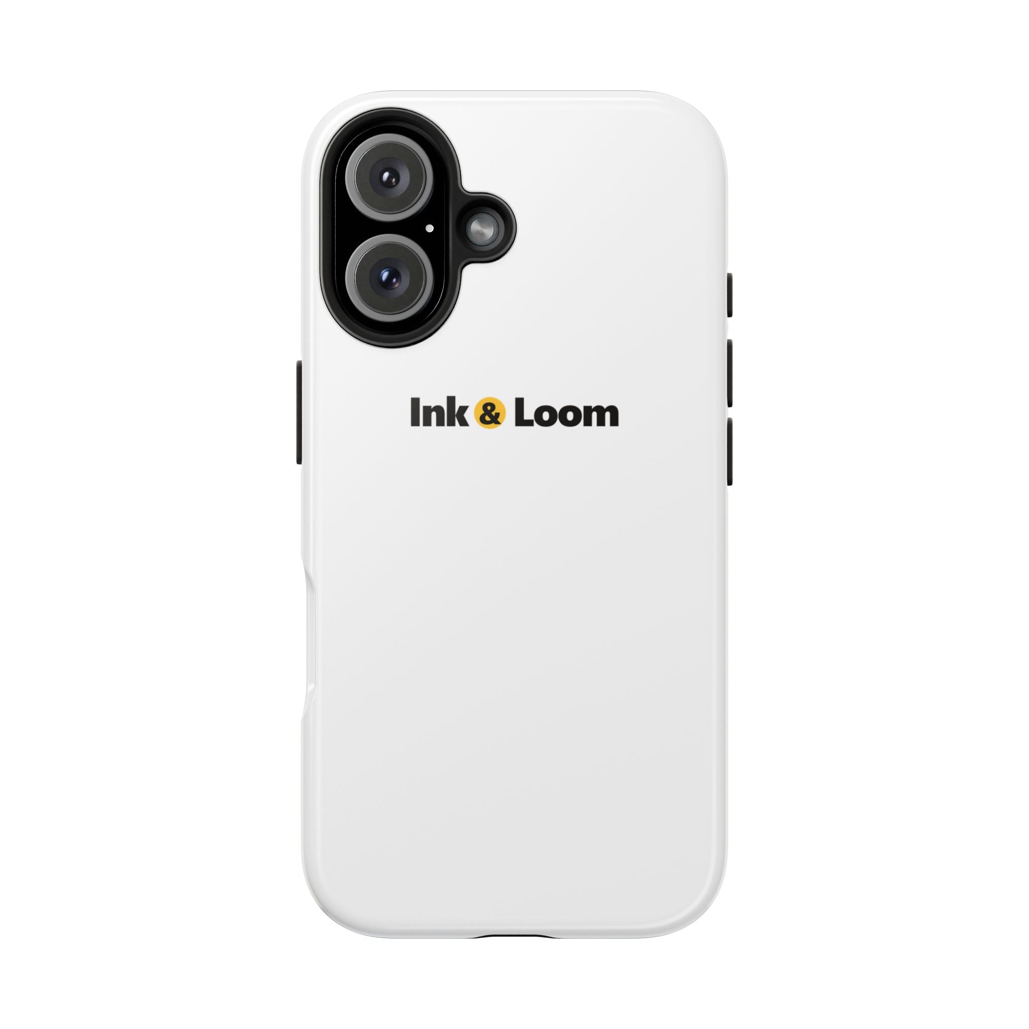 Tough Photo Phone Case, personalized tough phone case with a custom photo and name, front view