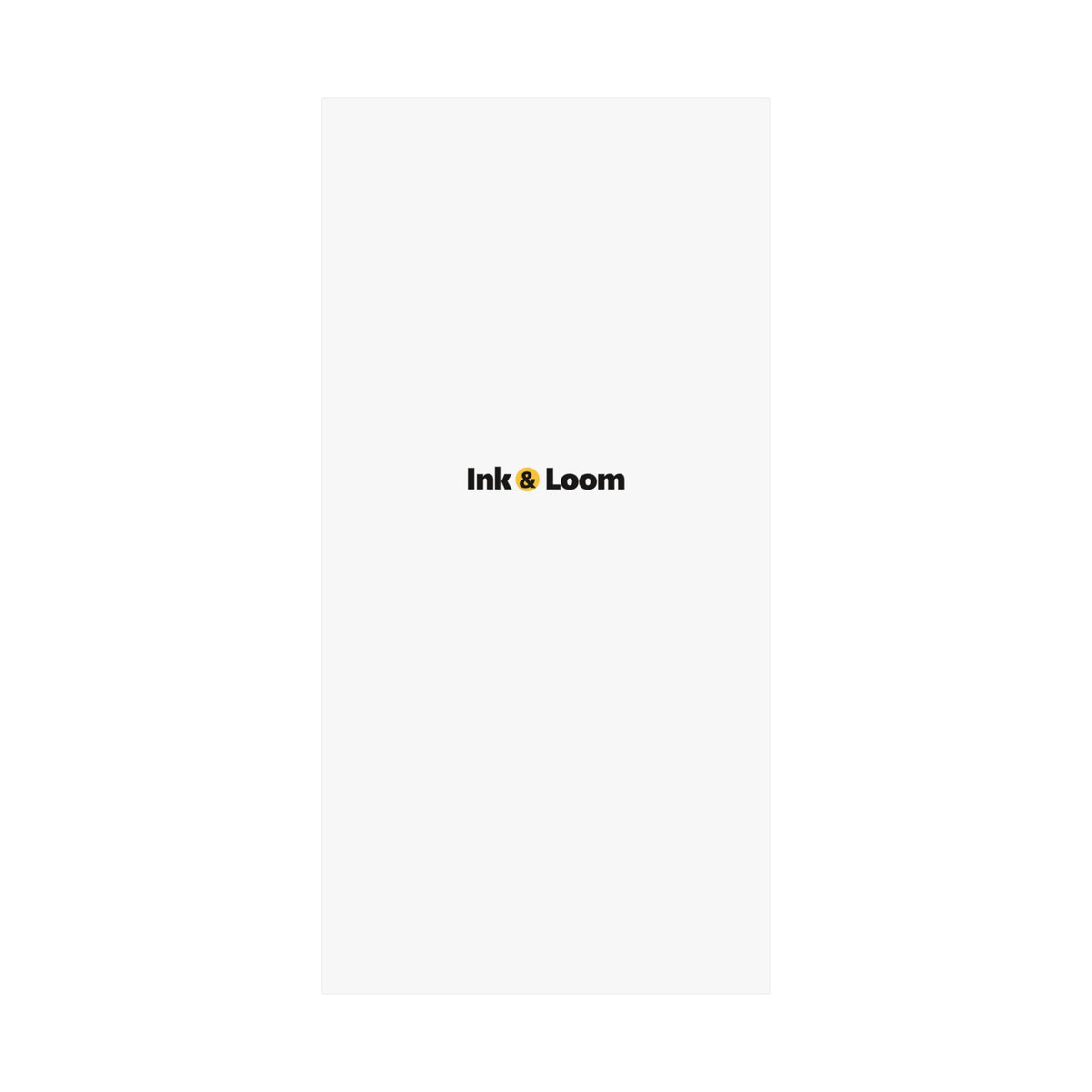 Gallery Matte Poster, personalized photo poster with a custom photo and name, alternate view