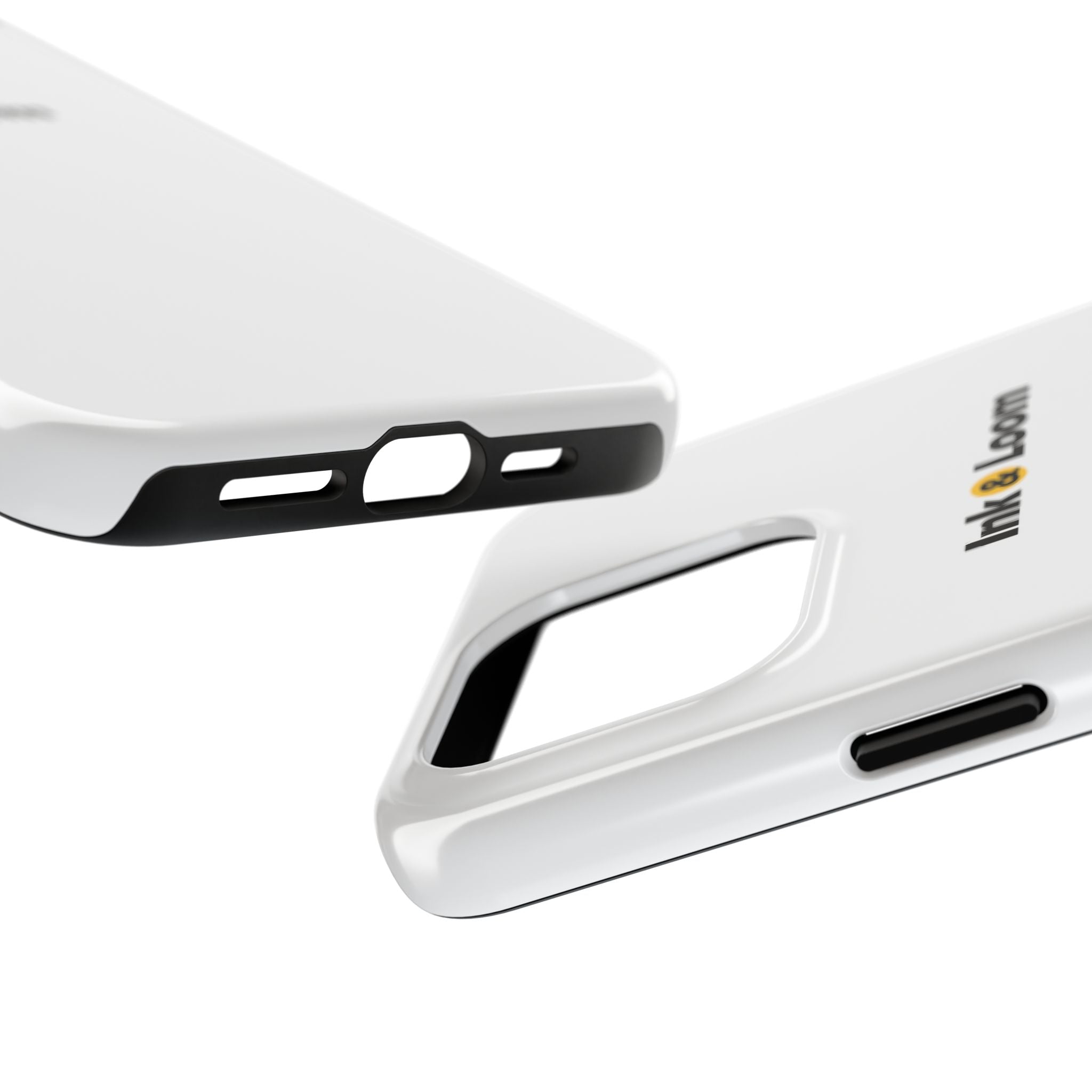 Tough Photo Phone Case, personalized tough phone case with a custom photo and name, front view