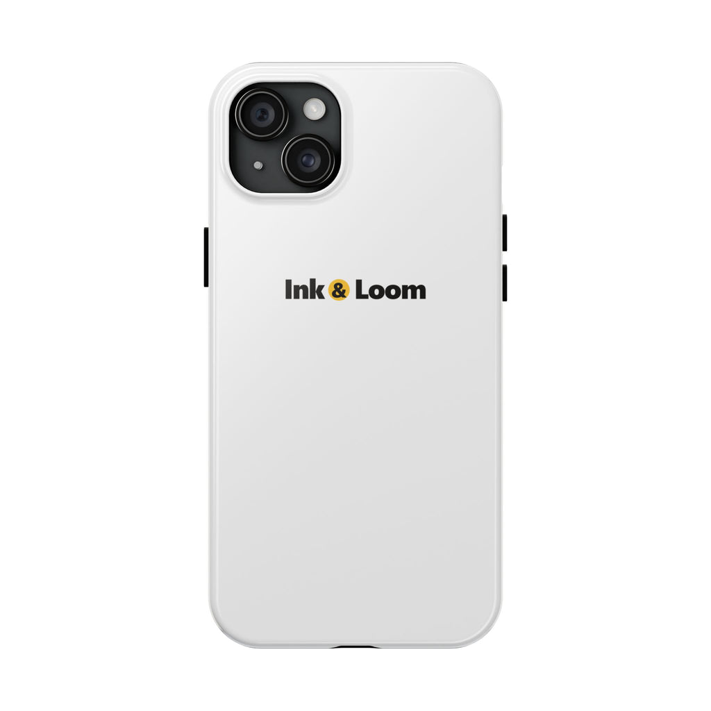 Tough Photo Phone Case, personalized tough phone case with a custom photo and name, front view