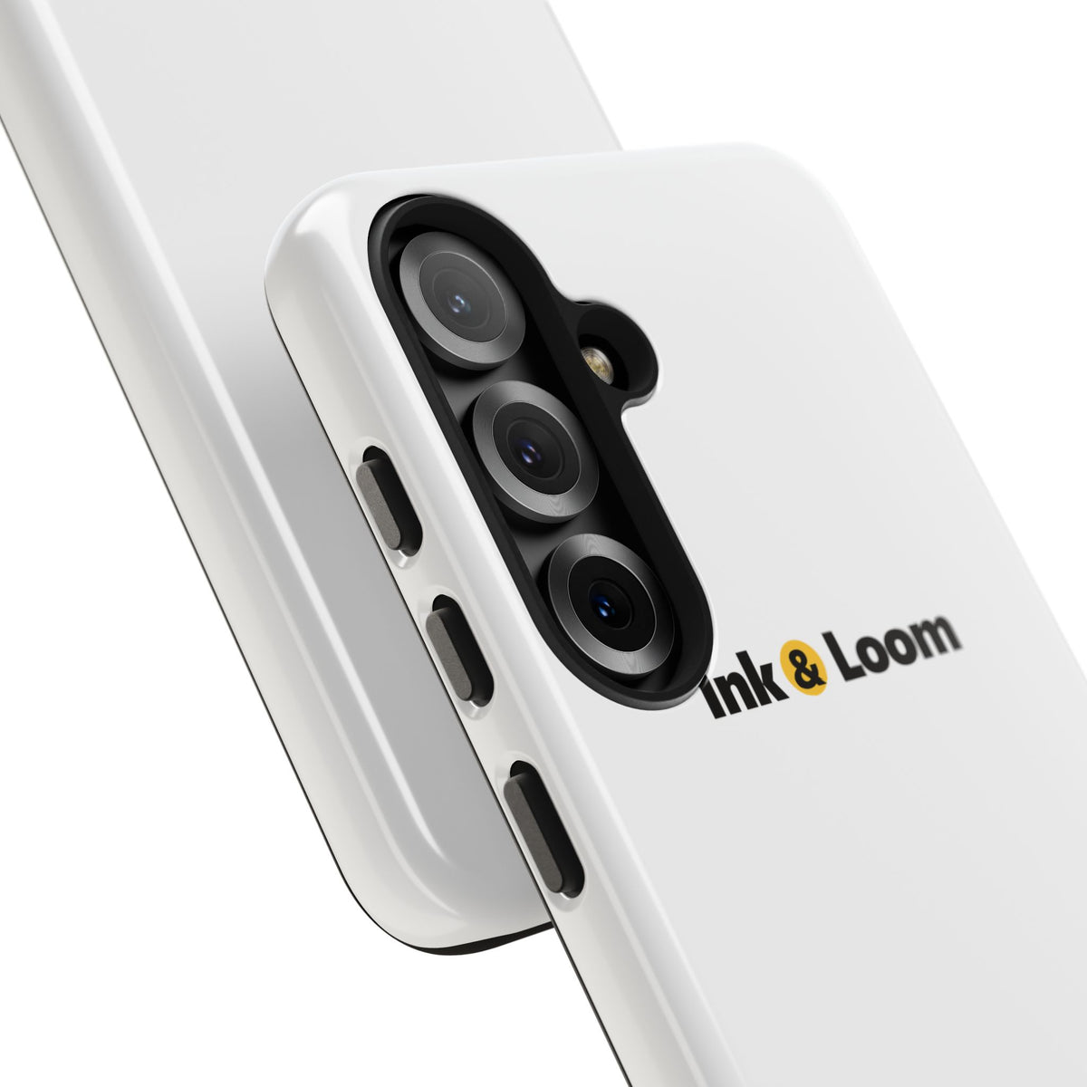 Tough Photo Phone Case, personalized tough phone case with a custom photo and name, front view