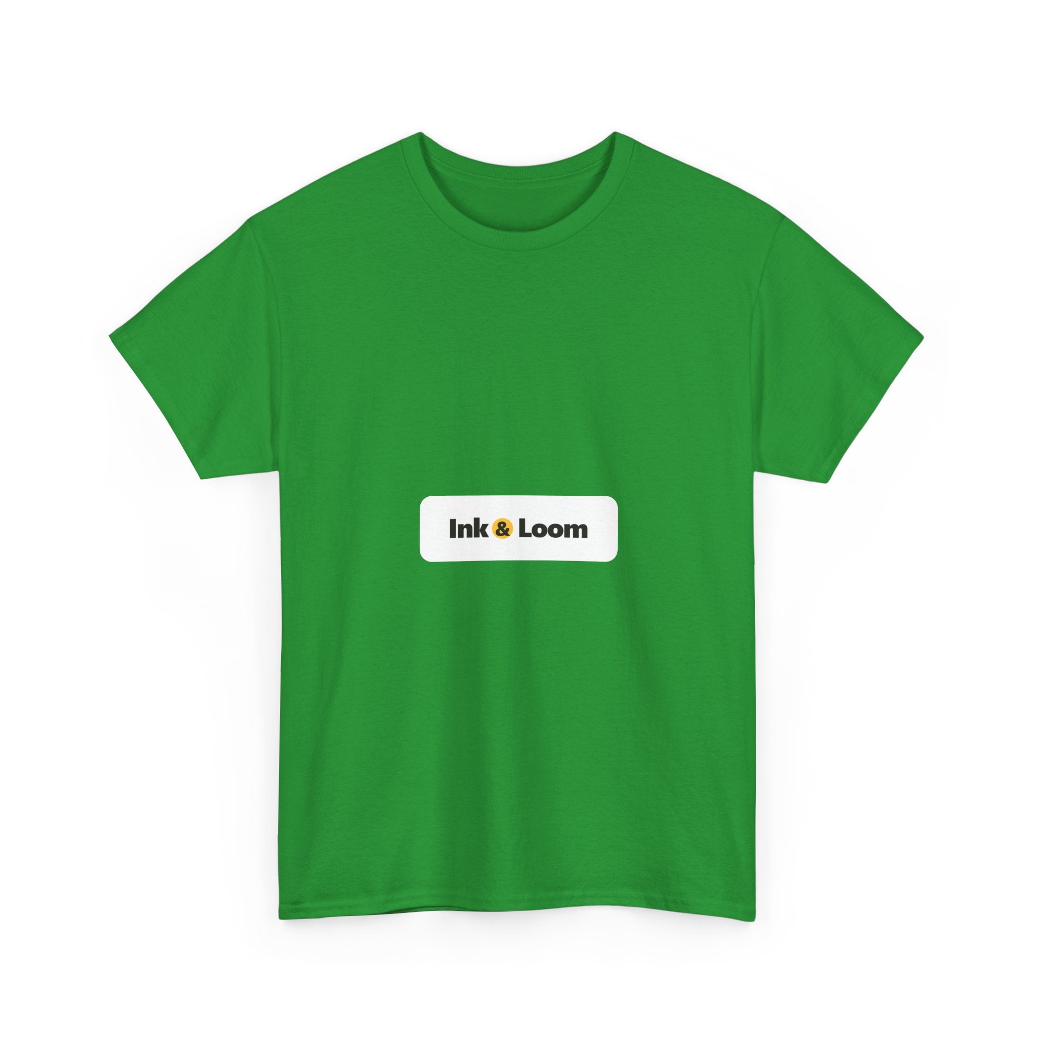 Heritage Heavy Cotton Tee, Dark Colors, personalized heavy cotton t-shirt with a custom photo and name, Dark Heather, front view