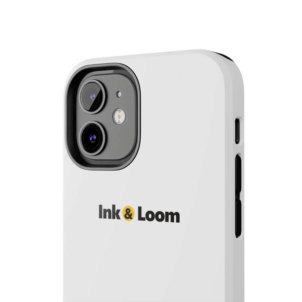 Tough Photo Phone Case, personalized tough phone case with a custom photo and name, front view