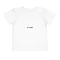 Tiny Star Toddler Tee, personalized toddler t-shirt with a custom photo and name, White, front view