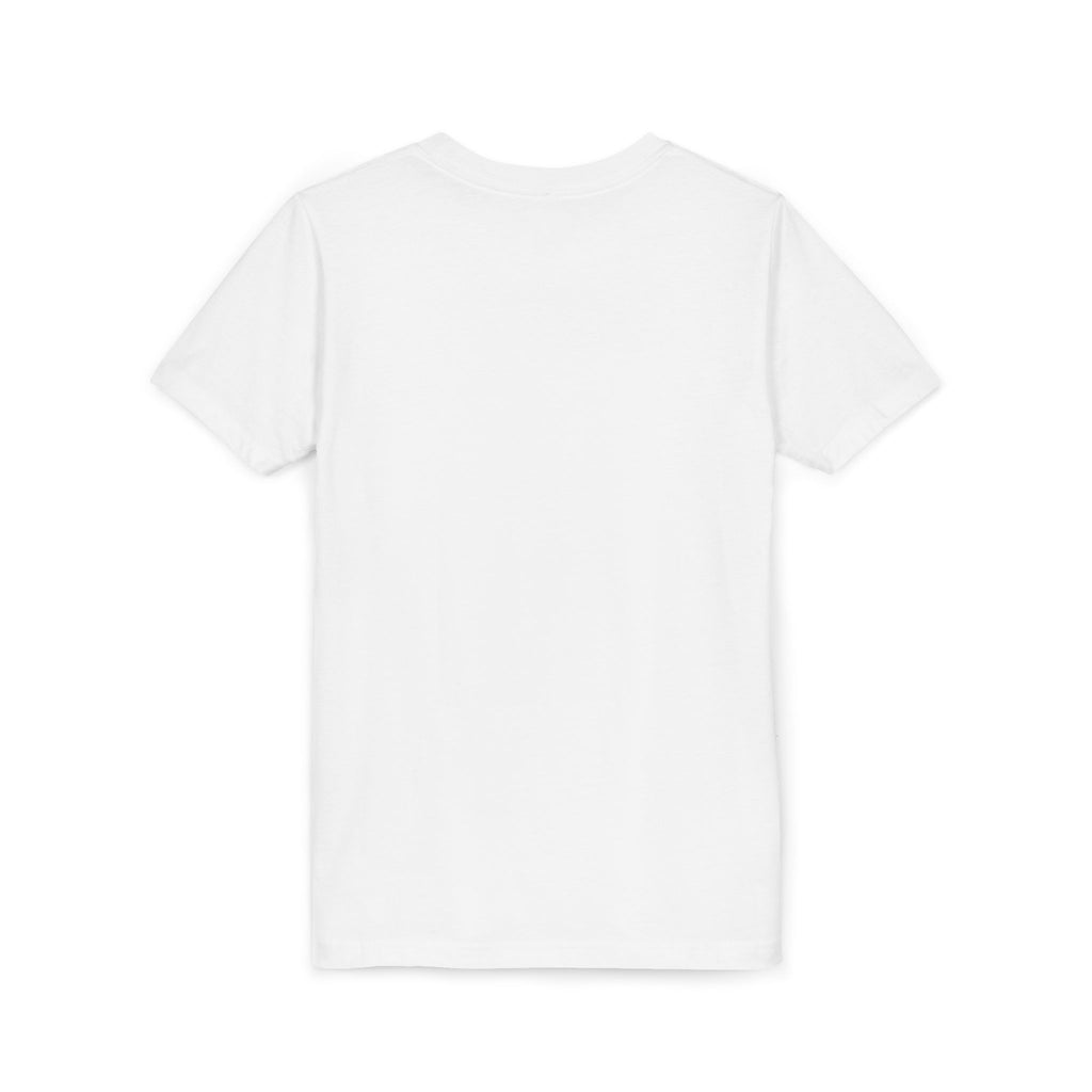 Little Legend Youth Tee, personalized kids t-shirt with a custom photo and name, Pink, front view