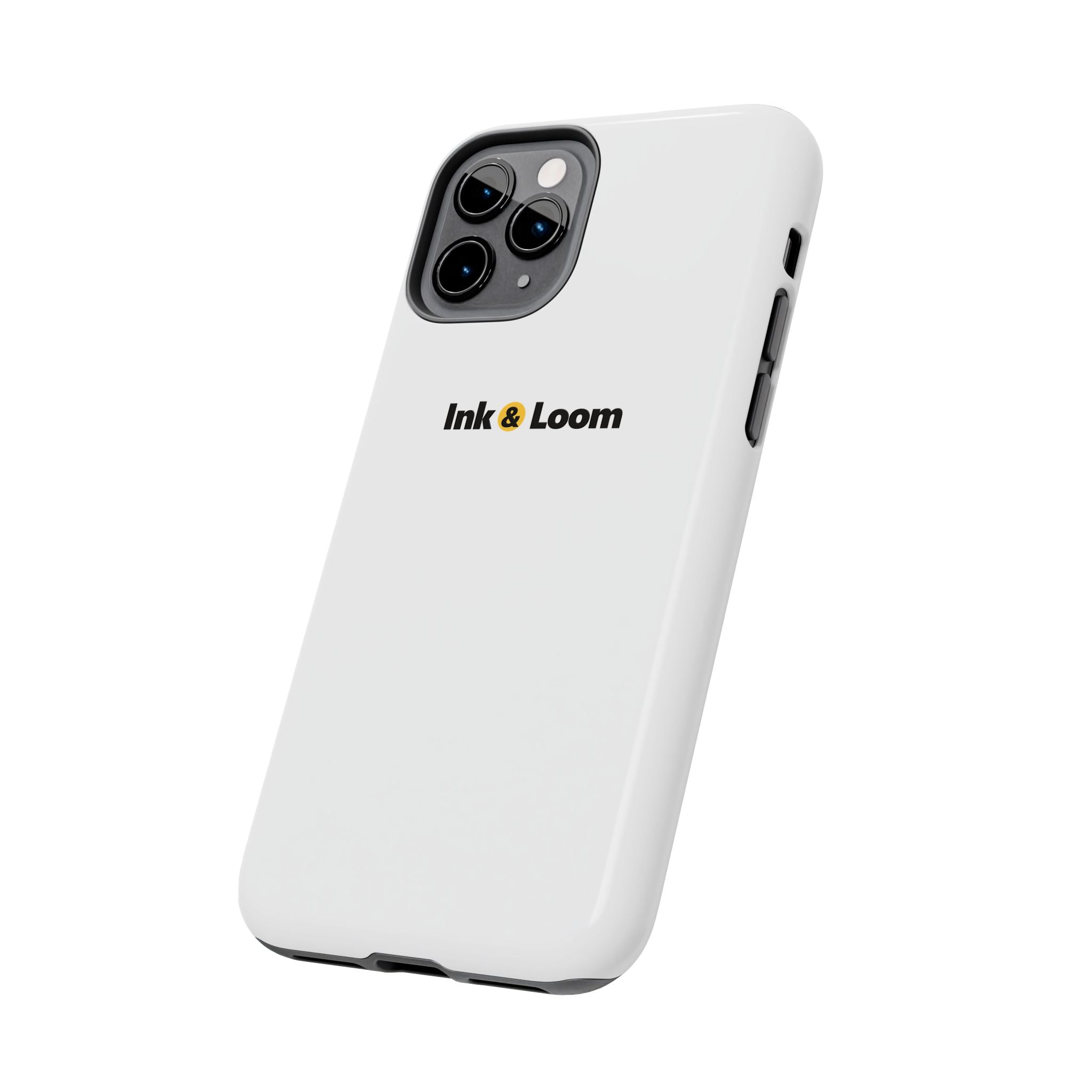 Tough Photo Phone Case, personalized tough phone case with a custom photo and name, front view