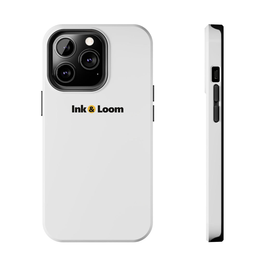Tough Photo Phone Case, personalized tough phone case with a custom photo and name, front view